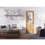 LPD Door Oak Belize 1L Glazed