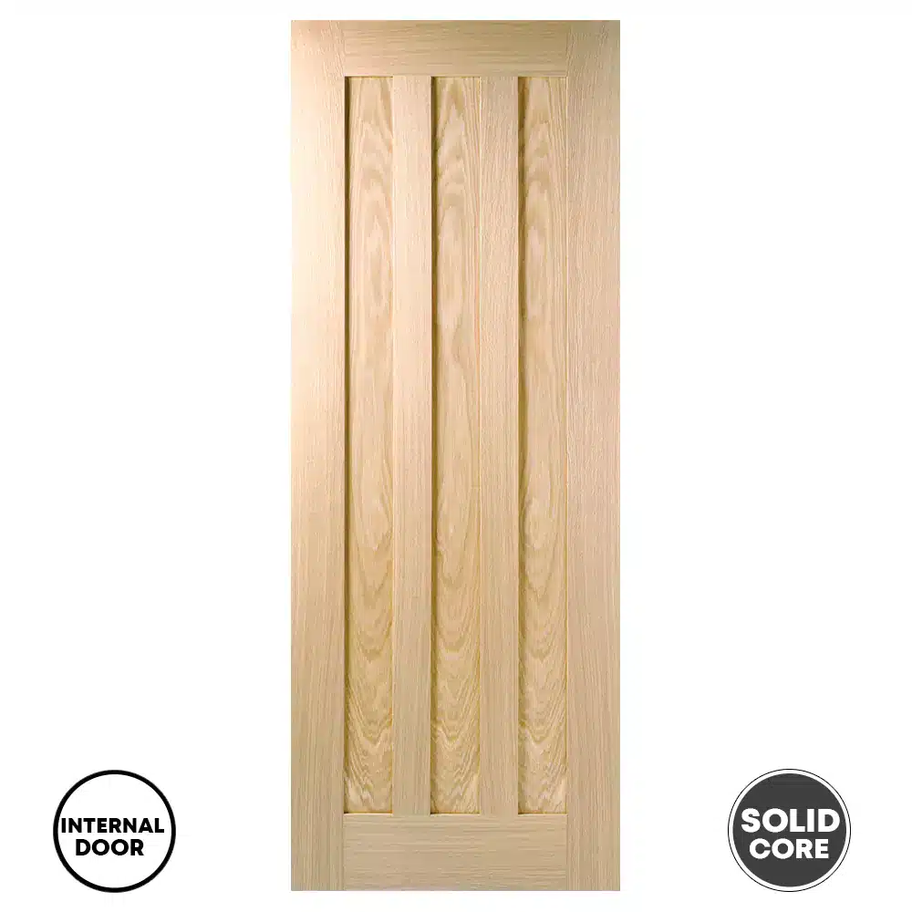 LPD Unfinished Idaho Internal Door - Oak