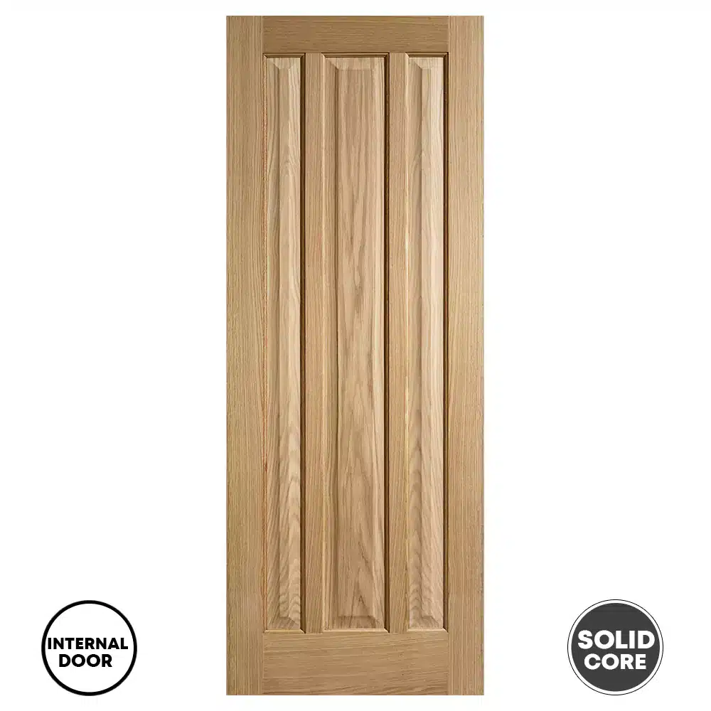 LPD Internal Oak Door Unfinished Kilburn