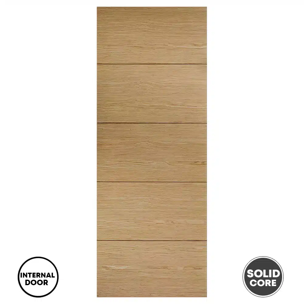 LPD Internal Solid Door Oak Lille Pre-finished