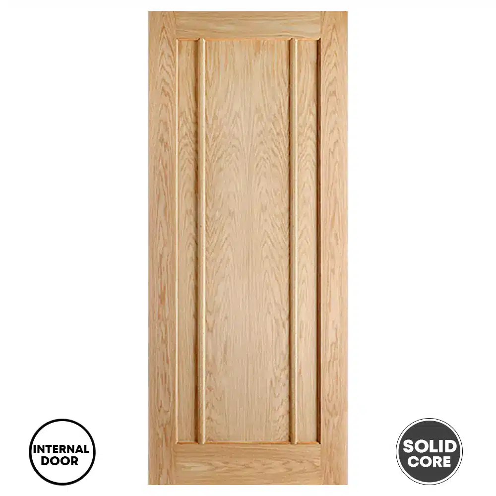 LPD Lincoln Oak Unfinished Internal Door-ZDoors