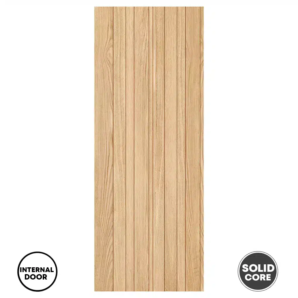 LPD Internal Prefinished Solid Door Montreal - Oak