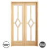 LPD Internal Door Set Oak Reims W4 Room Divider