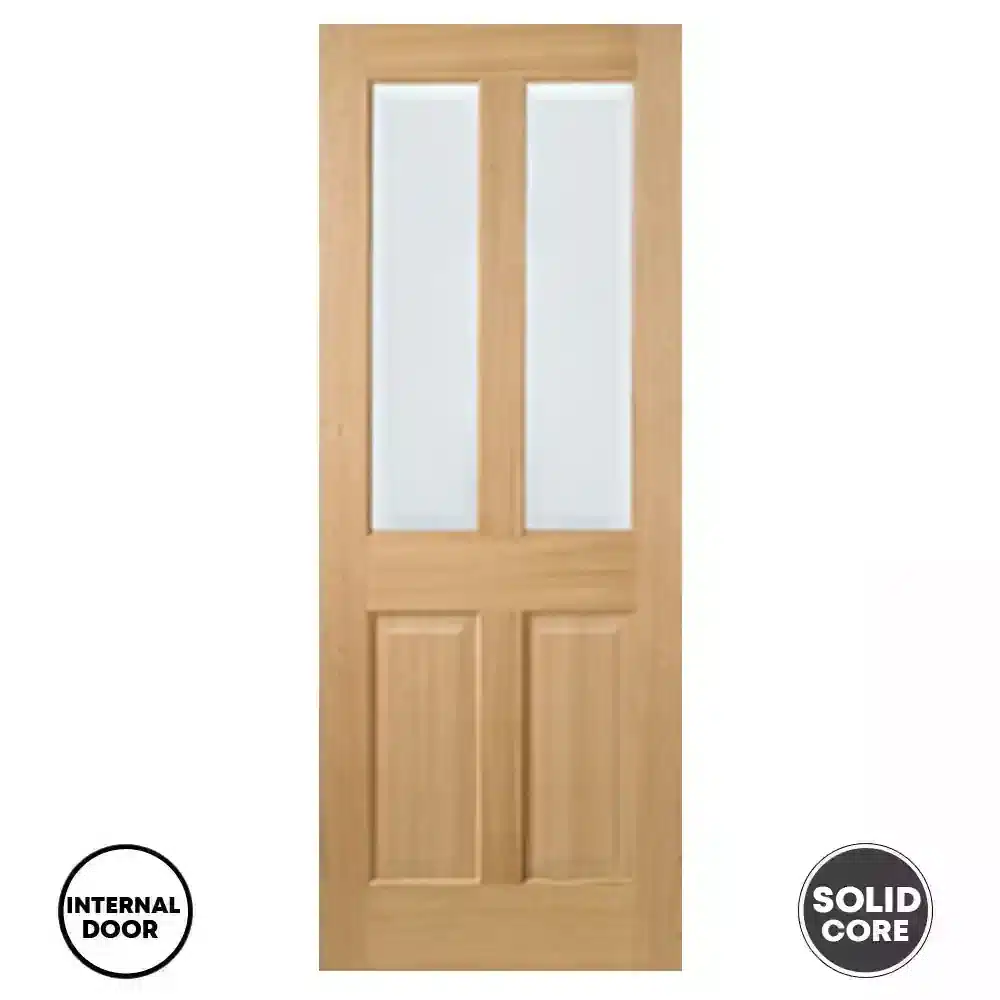 LPD Oak Door Prefinished Glazed Richmond