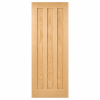 LPD Idaho Oak 3 Parallel Centre Panel Design White Oak Veneer Pre-Finished Internal Door