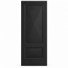 LPD Knightsbridge 2P Black Panel Primed Plus Internal Door