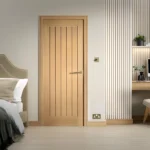 LPD Mexicano Oak Pre-Finished Fire Door FD30-life style
