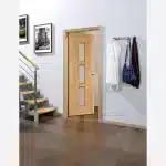 LPD Prefinished Oak Hampshire Fire Door