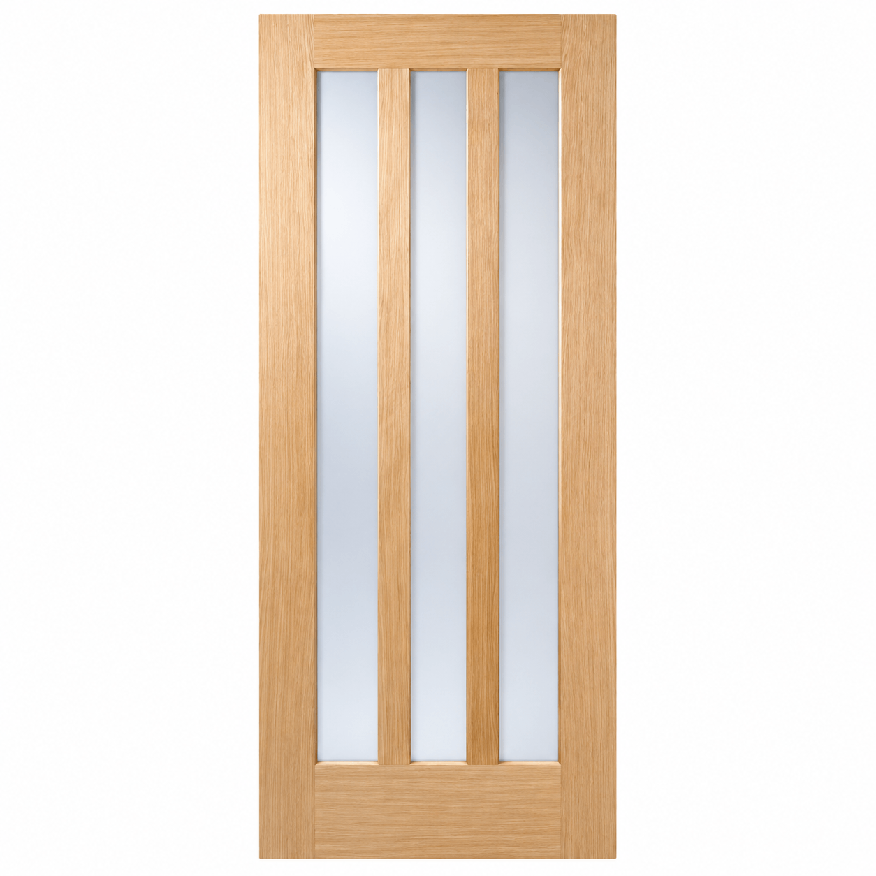 LPD Utah 3L Oak Clear Glazed Veneer Pre-Finished Internal Door