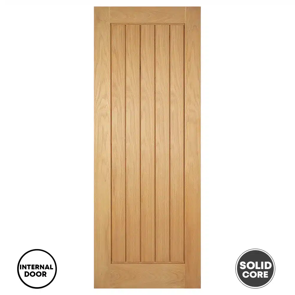 LPD Internal Solid Door Prefinished Mexicano - Oak