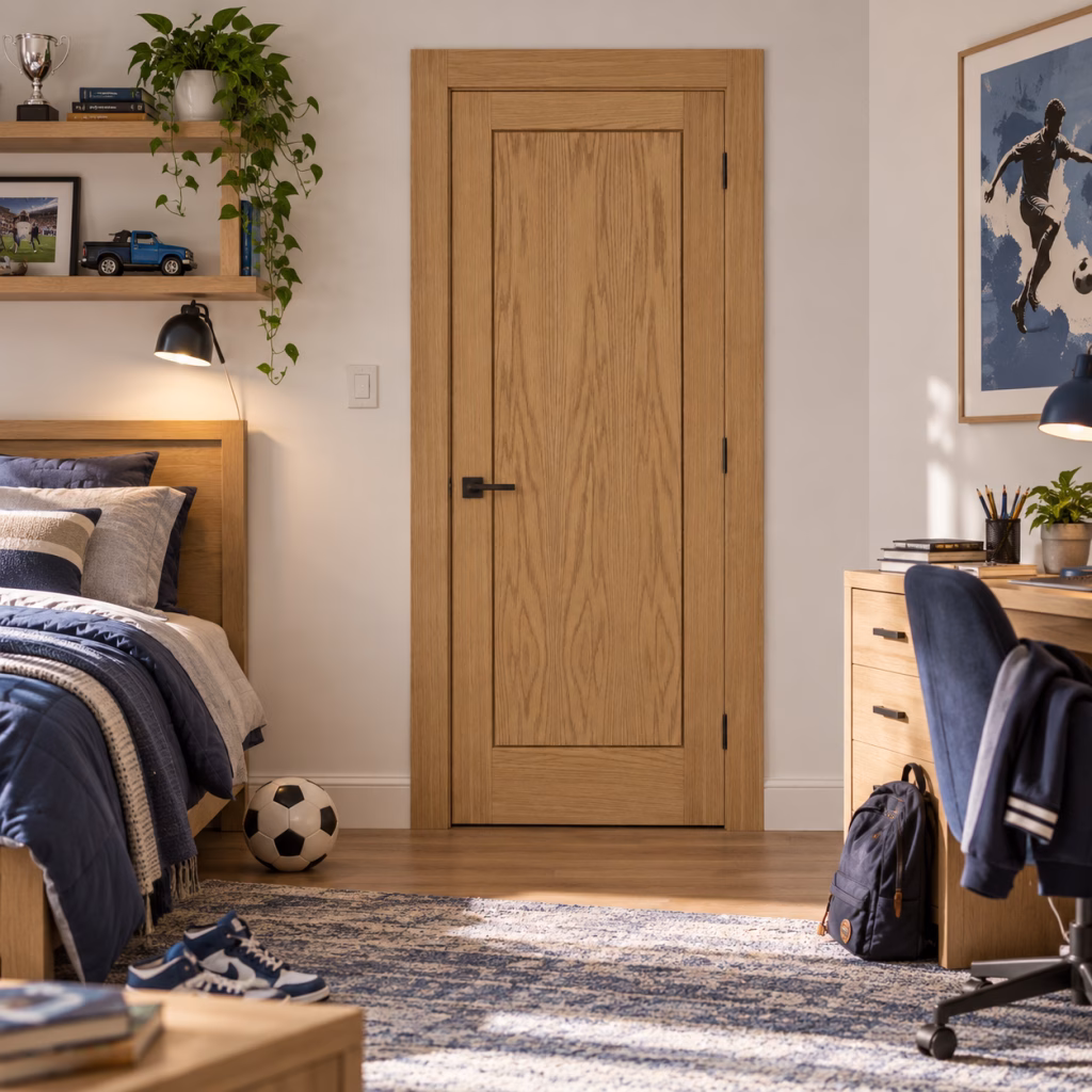 LPD Inlay 1P Oak Panel Veneer Pre-Finished Internal Door