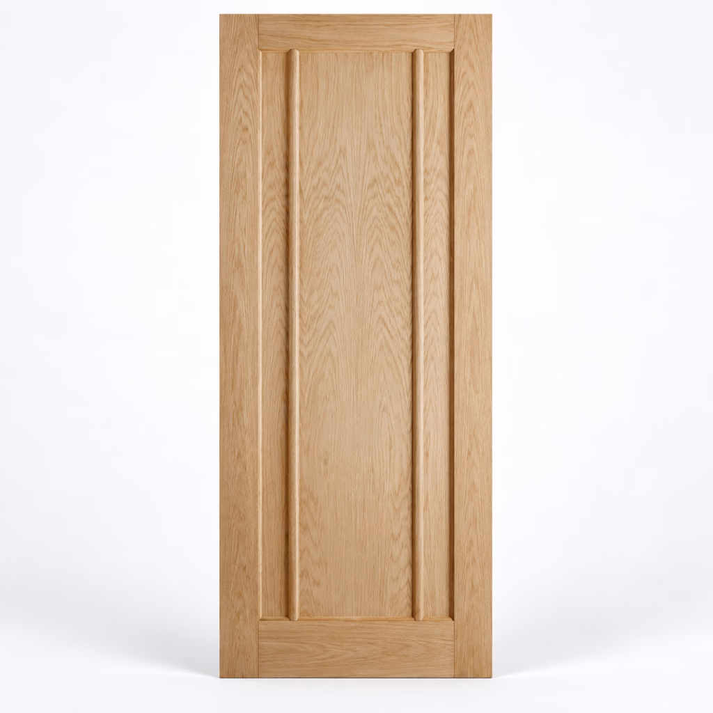 LPD Lincoln Oak Classic Design with Subtle Detailing White Oak Veneer Unfinished Internal Door