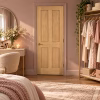 LPD London 4P Oak Traditional Vertical Panel Design White Oak Veneer Pre-Finished Internal Door