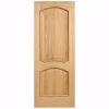LPD Louis RM2S Oak 2 Shaped Raised Panels with Raised Mouldings White Oak Veneer Unfinished Internal Door