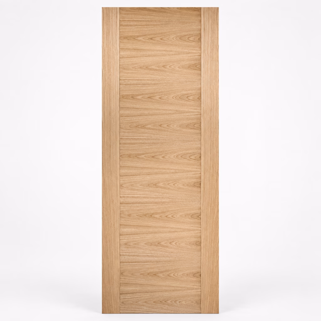 LPD Sofia Oak Horizontal Panel Veneer Pre-Finished Internal Door