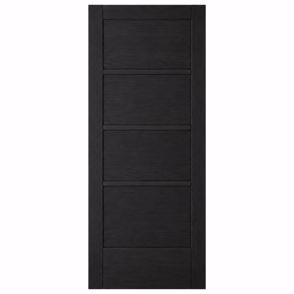 LPD Soho 4P Dark Charcoal Panel Veneer Pre-Finished Internal Door