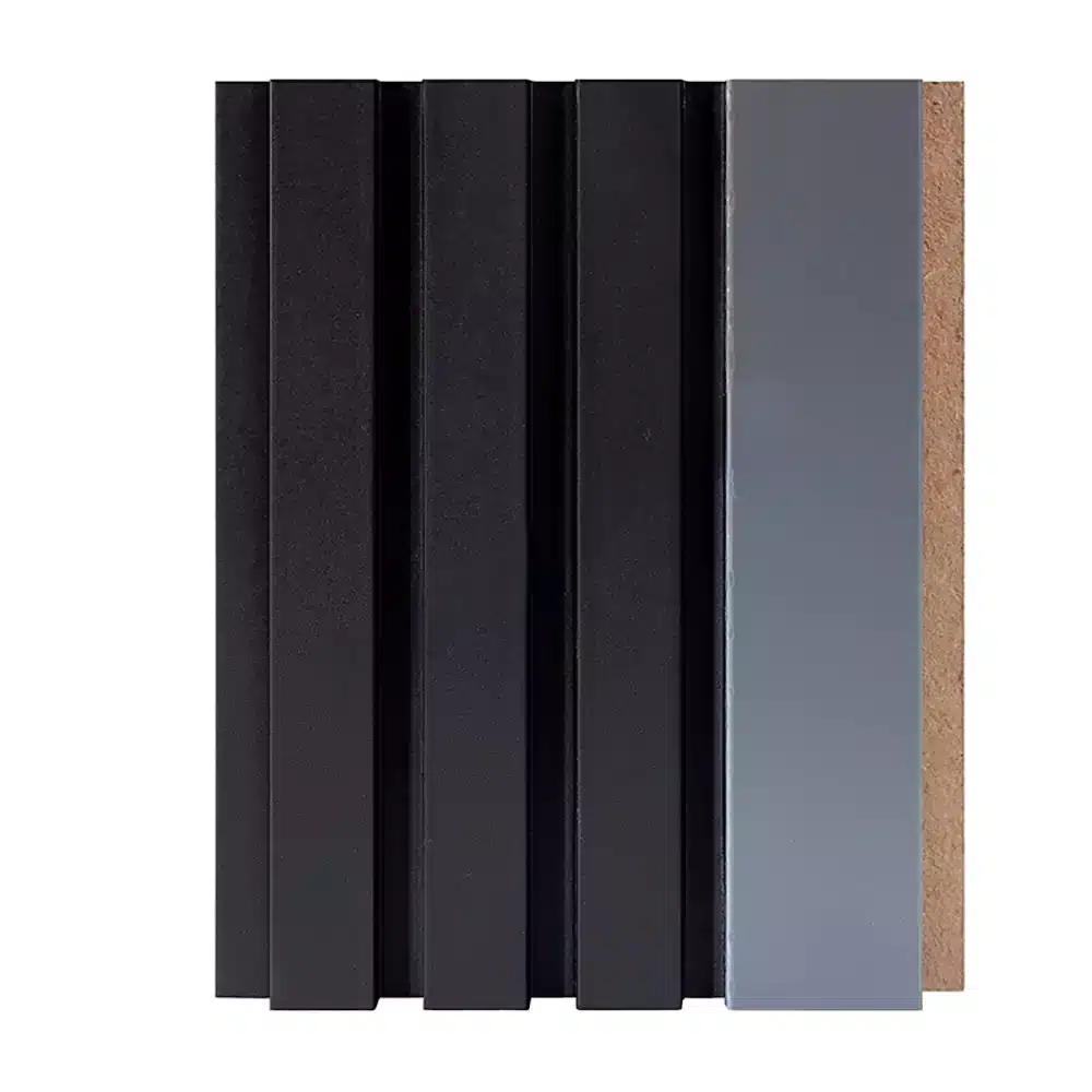 Divergent Wood Panel U732 Dust Grey U899 Soft Touch Black St124