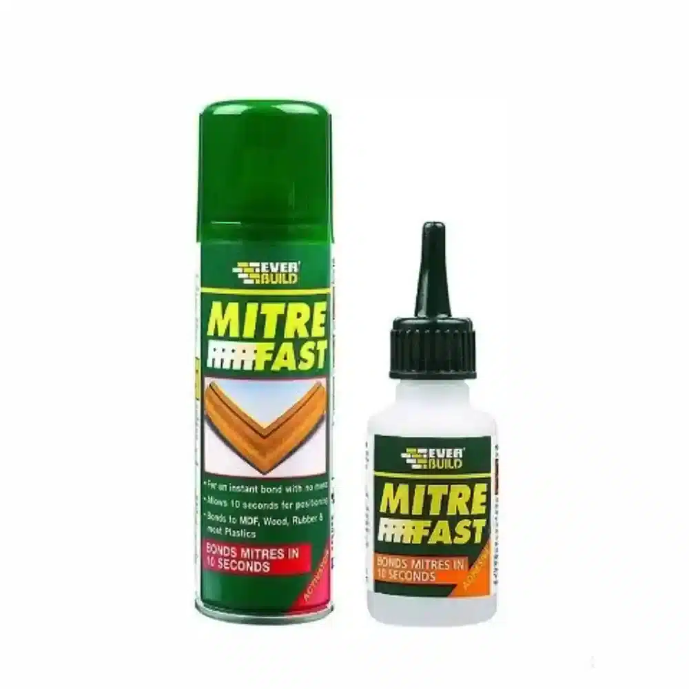 Ever Build Mitre Fast Bonding Kit - Glue and Activator 50g