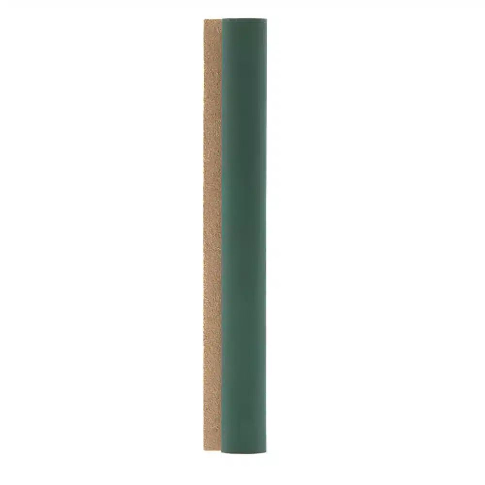Halcyon Wood Wall Panel End Cap Female - Forest Green - Image 2