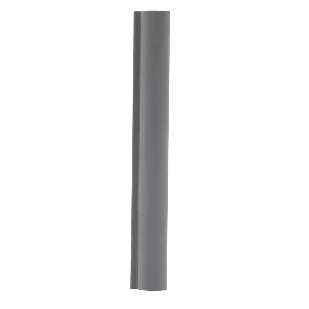 Halcyon Wood Wall Panel End Cap Male – Diamond Grey