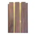 SELF ADHISIVE Rigid Flat Bar GOLD COLOUR INSERTS 2.80 M Length