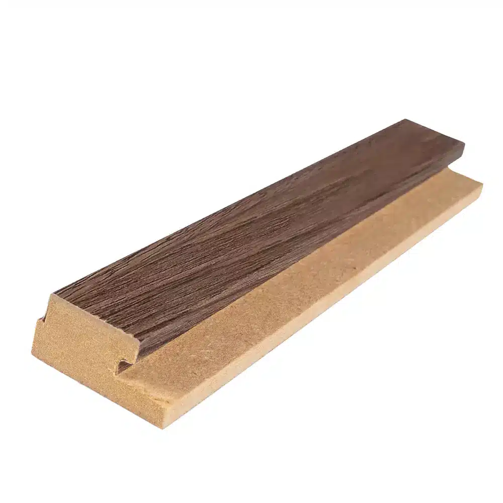 Serene H1714 Contemporary Lincoln Walnut End Cap Female ST125