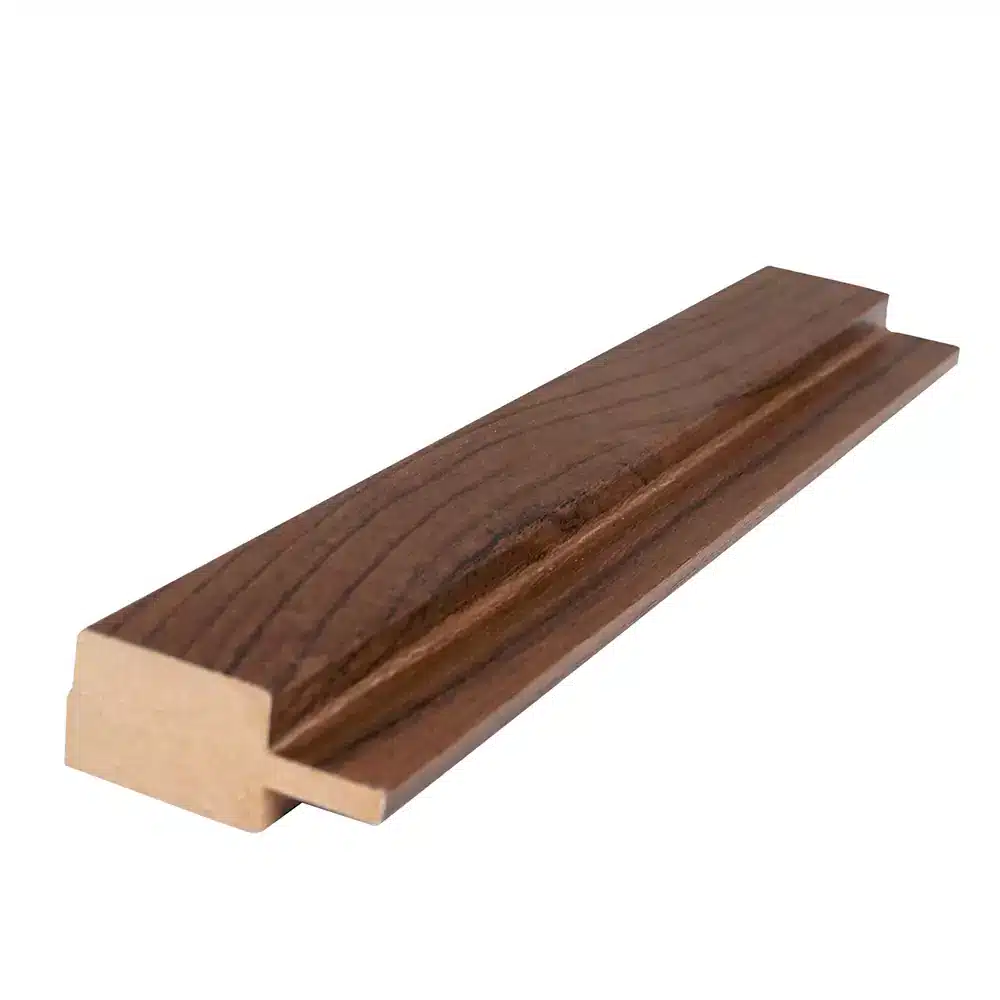 Serene H3734 Contemporary Walnut End Cap Trim Male St125