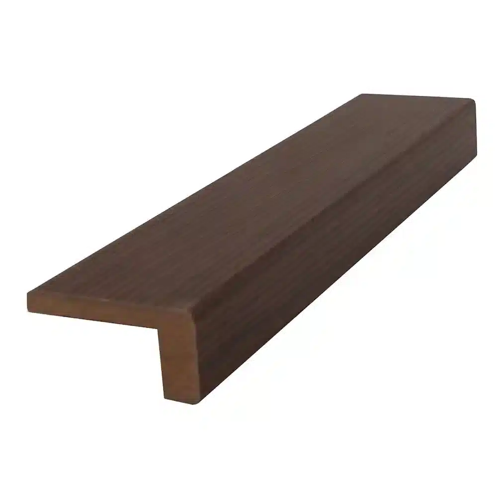 Serene Wood Wall Panel Top/bottom Trim Cap – Brown