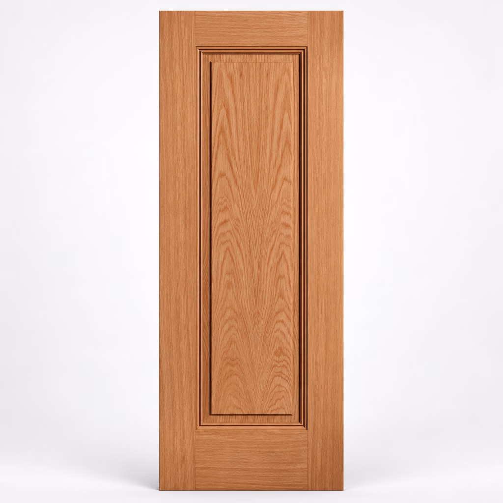 LPD Eindhoven Oak 1 Panel Veneer Pre-Finished Internal Door