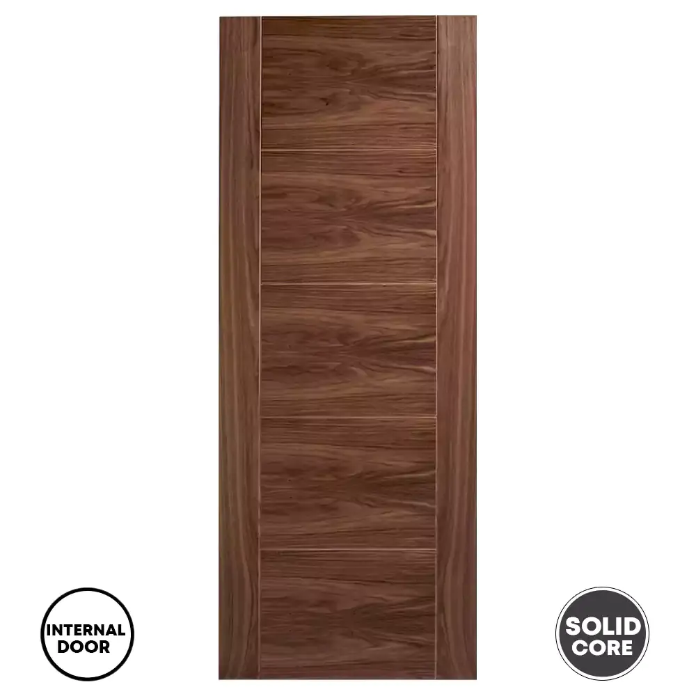 LPD Internal Door Vancouver 5 Panel FSC Walnut