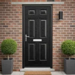 LPD-Black-Textured-Colonial-6-Panel-Pre-Finished-GRP-External-Door-Lifestyle-Image