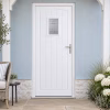LPD Cottage GRP White Glazed 1L Pre-Finished External Door lifestyle
