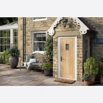 LPD Door Cottage Glazed 1L – Oak-1
