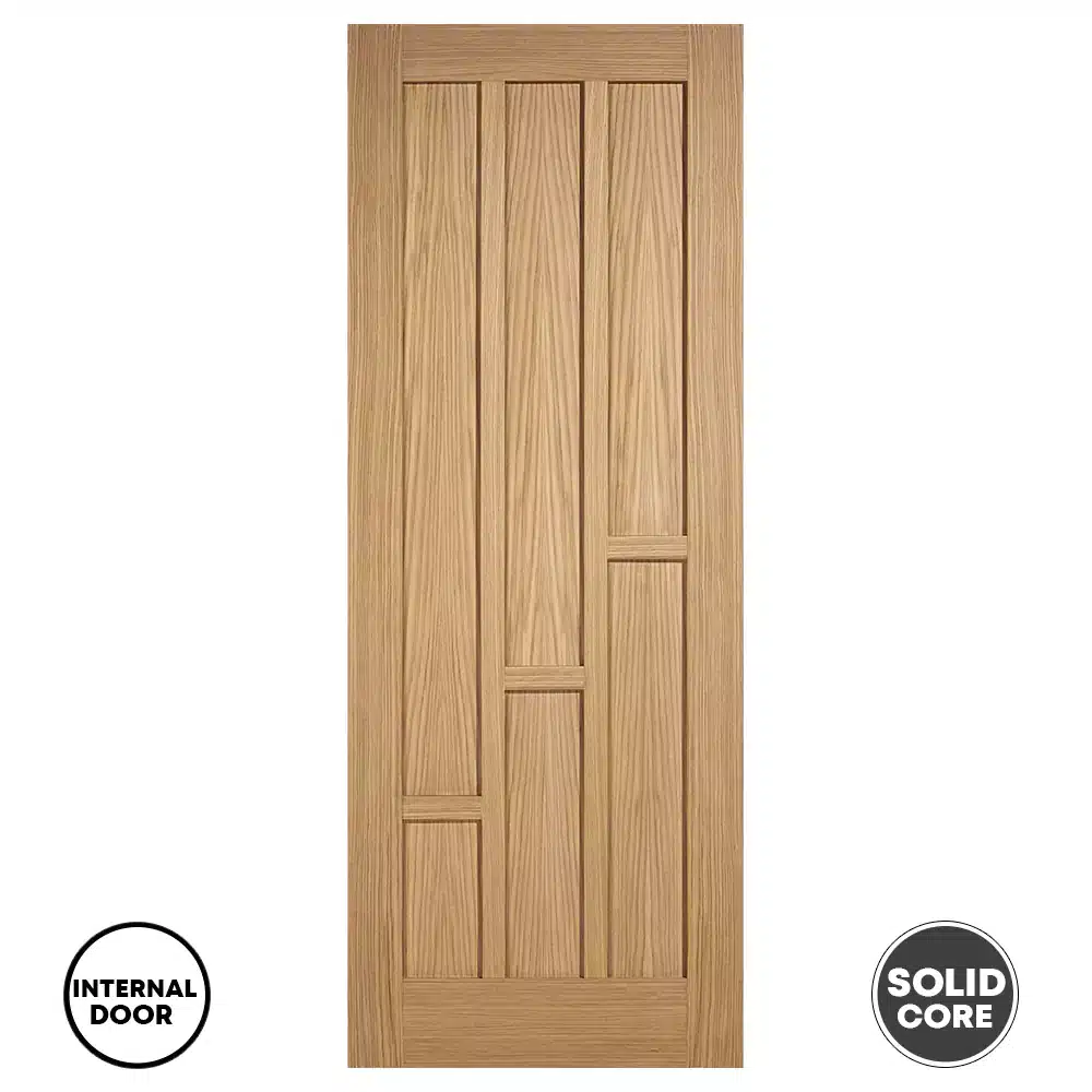 LPD Coventry Internal Unfinished Oak Door