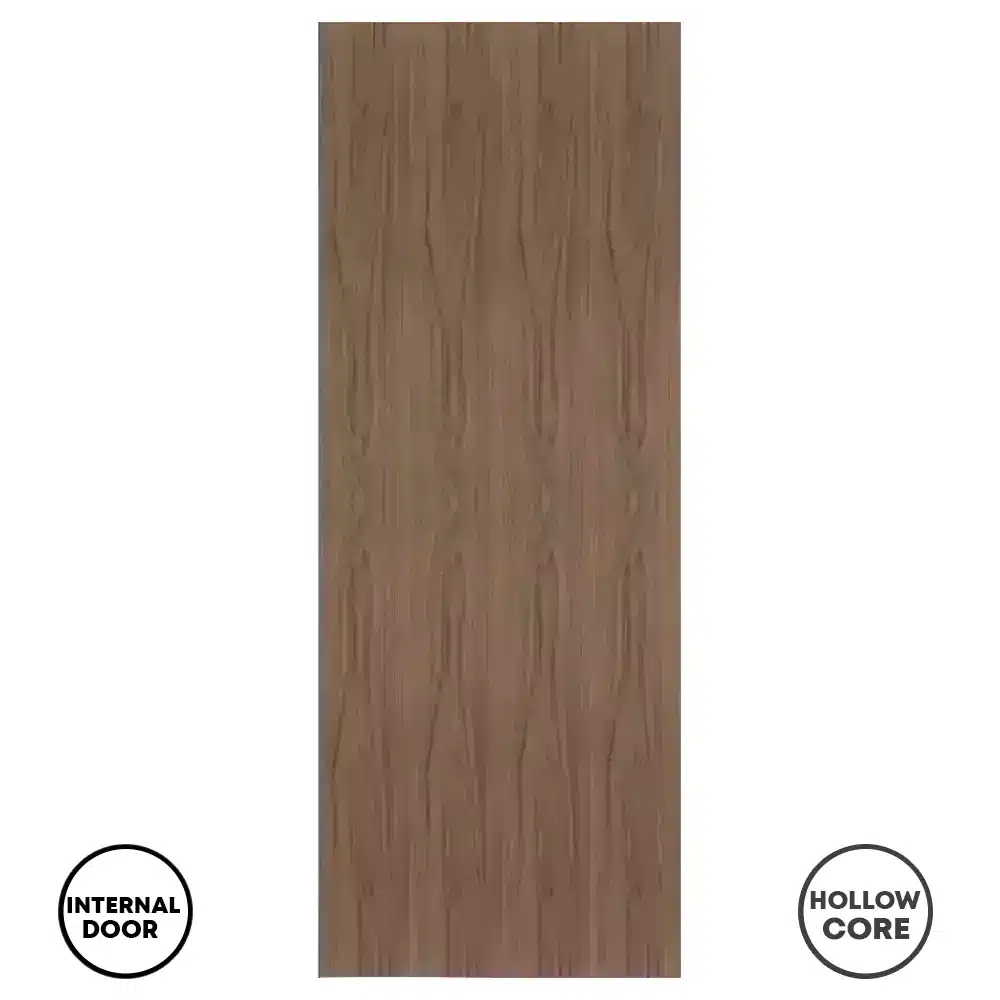 LPD Internal Walnut Flush Door 1981x457mm (18")
