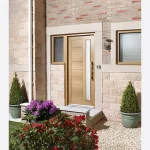 LPD Door Goodwood Glazed 1L Unfinished - Oak-1