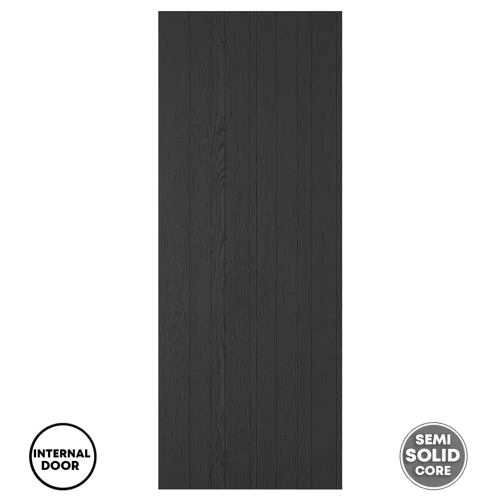 LPD Laminate Montreal Internal Door Black