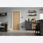 LPD Door Laminated Vancouver 5 Panels – Oak1