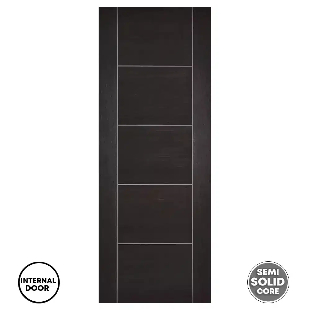 LPD Laminated Vancouver Dark Grey Internal Door