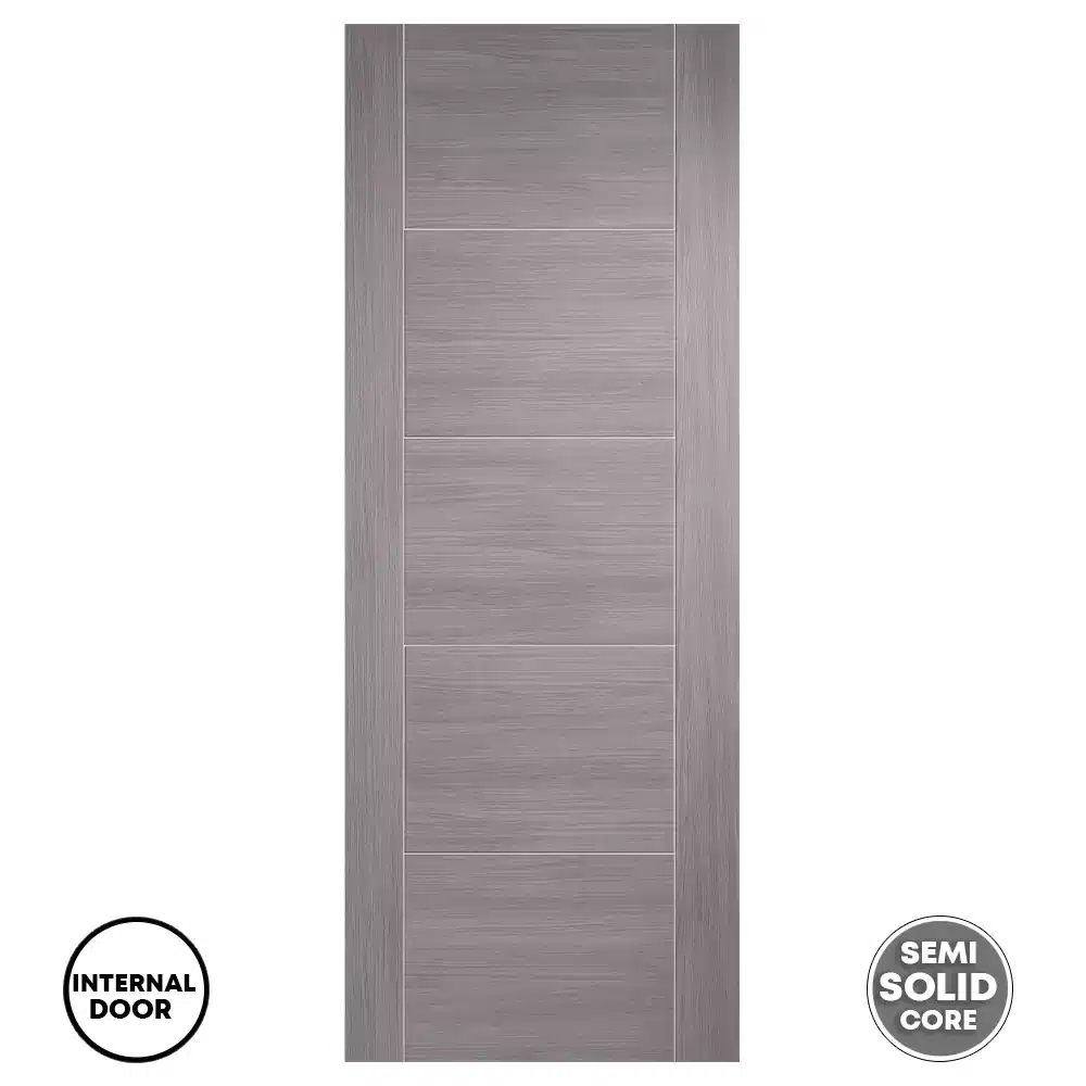 LPD Laminated Vancouver Light Grey Internal Door