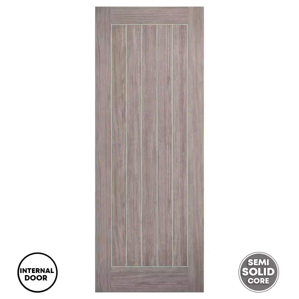 LPD Mexicano Laminated Internal Door - Light Grey
