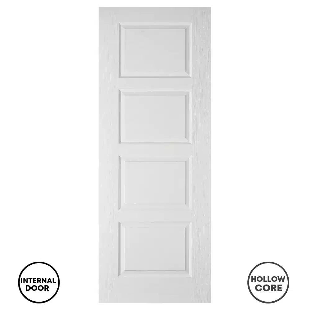 LPD Internal White Moulded Contemporary 4 Panel