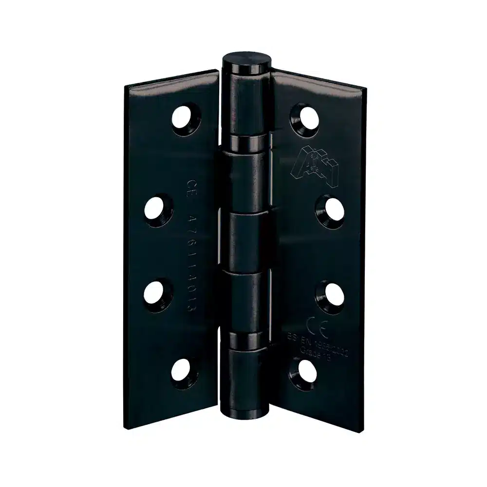 LPD 4 Inch Hinge (76 x 101 mm) - Matt Black