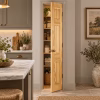 LPD 3P Clear Pine Classic Three Panel Natural Grain Unfinished Internal Door lifestyle