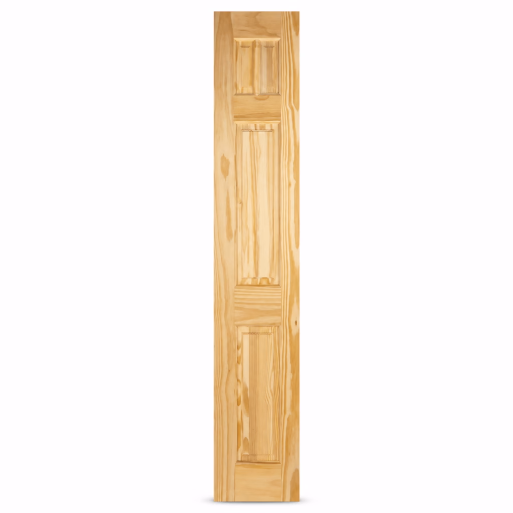LPD 3P Clear Pine Classic Three Panel Natural Grain Unfinished Internal Door