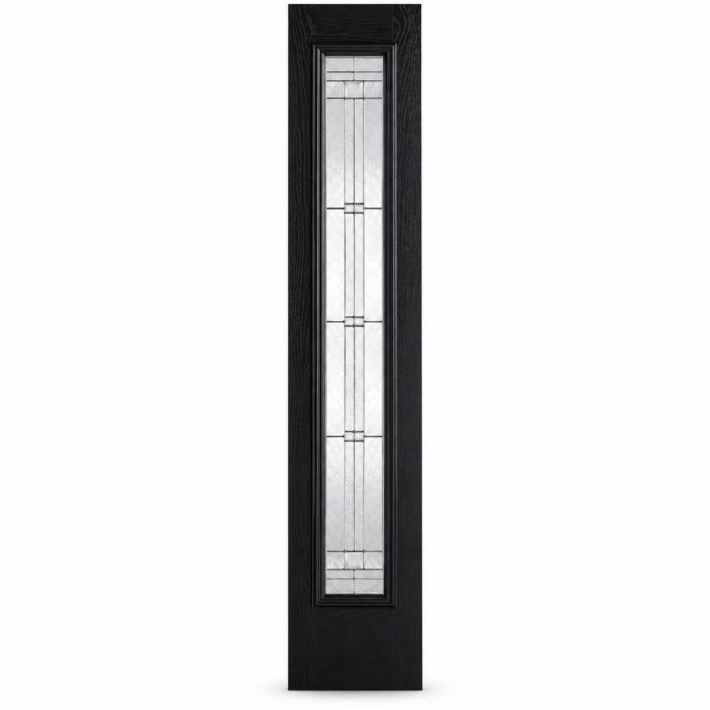 LPD Elegant Black 1L Glazed GRP Composite External Sidelight - Image 2