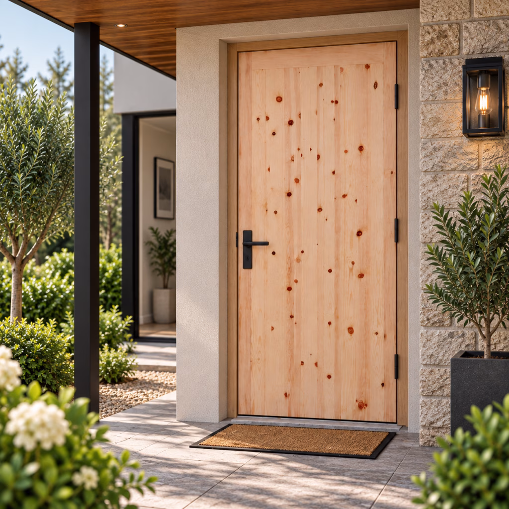 LPD L&B Redwood Unfinished External Door