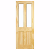 LPD Richmond Clear Pine 2L Unglazed Twin Lower Panel Unfinished Internal Door