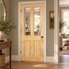 LPD Richmond Clear Pine 2L Unglazed Twin Lower Panel Unfinished Internal Door lifestyle