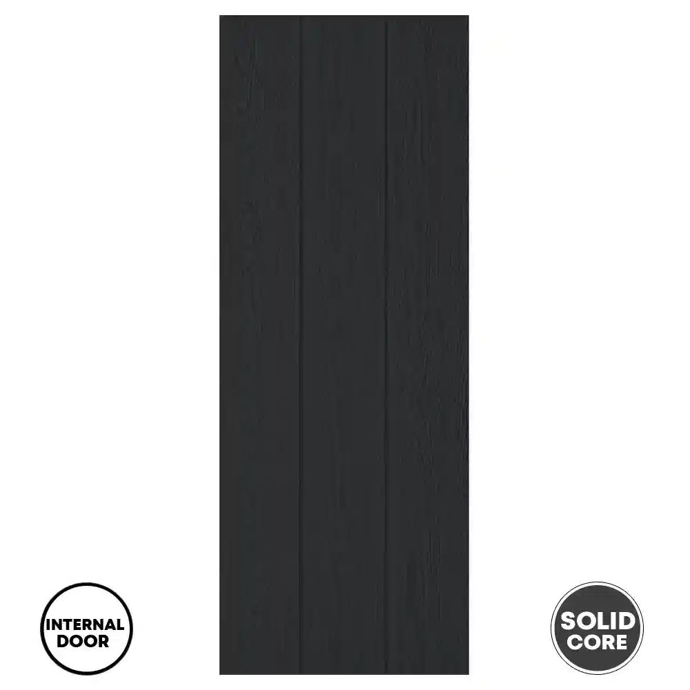 LPD Charcoal Grey Pre-finished Internal Door Embossed Galway 30"